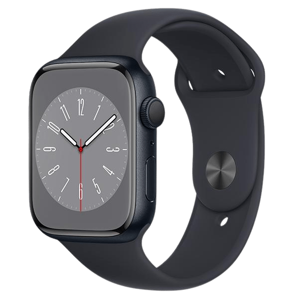 Apple Watch Series 8 45mm GPS Mới (Chính Hãng) - Viền Nhôm Dây Cao Su